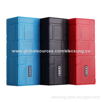 Mondrian Style Portable Speakers, 1,200mAh Battery, Crystal Box Packaging, Great Music Player
